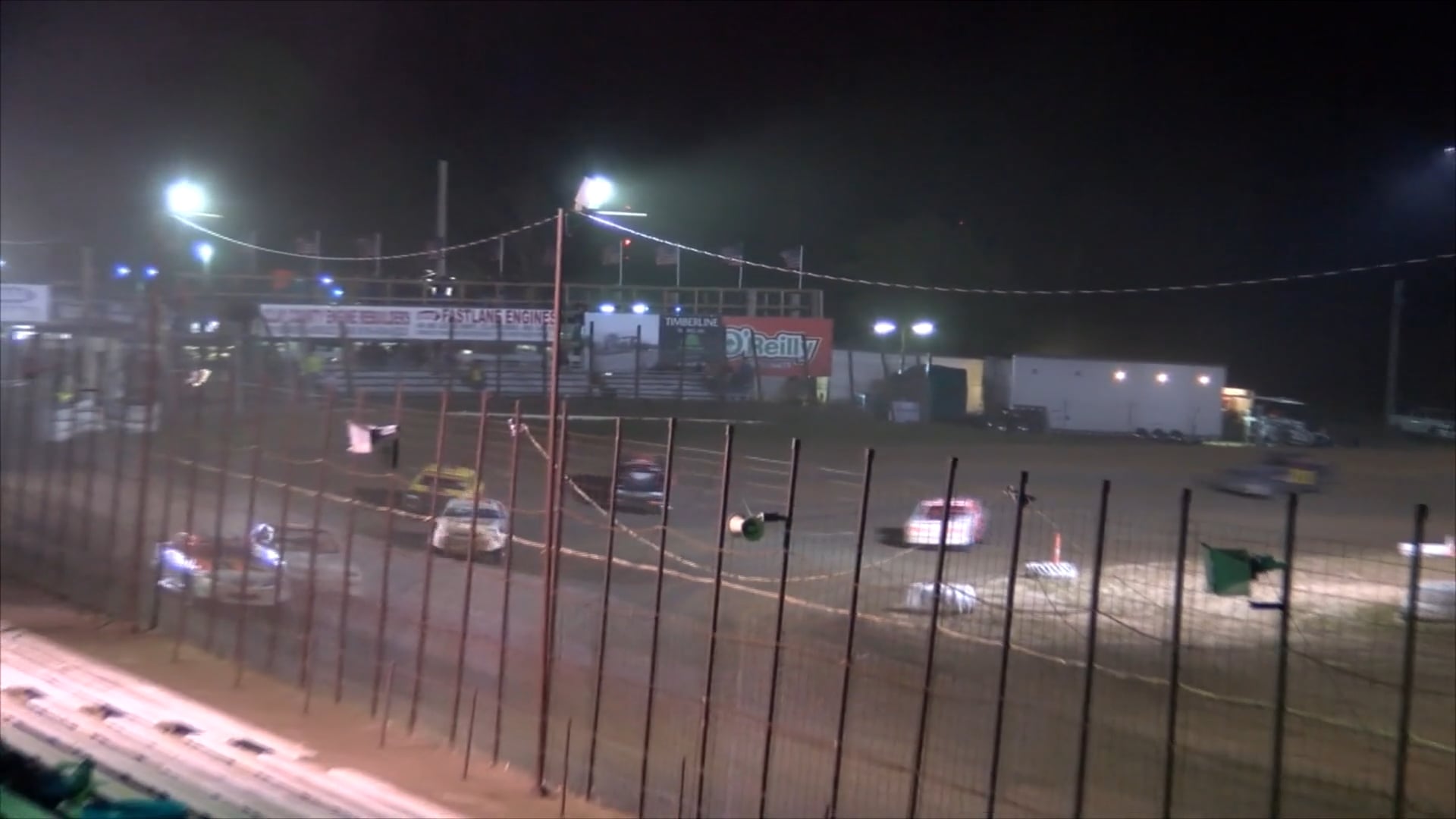 Usra Stock Car B Feature I-35 Speedway 10-18-18