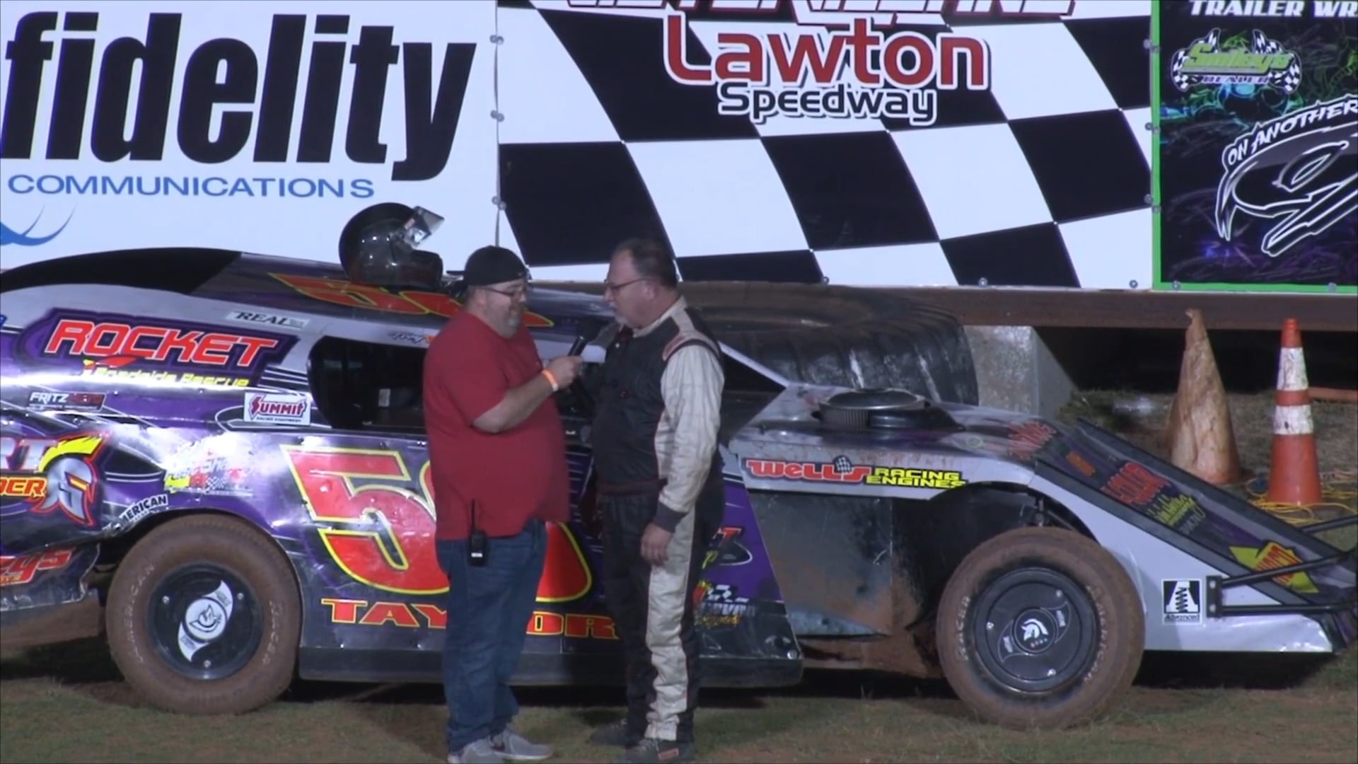 Usra Modified A-main At Lawton Speedway 9-29-18