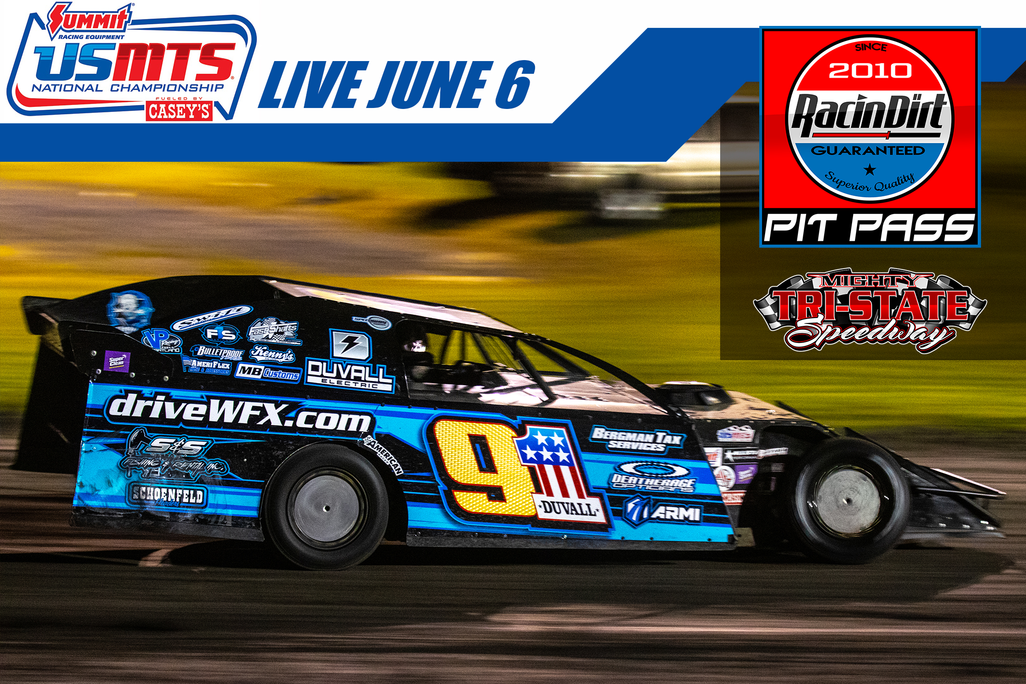 Stream Archive USMTS Tri-State Speedway 6/6/20