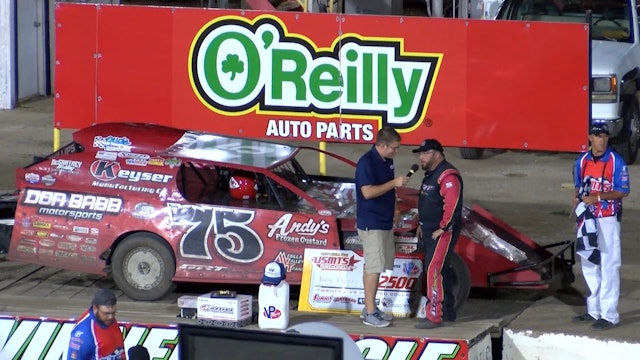 USMTS Terry Phillips 81 Speedway Post Race Interview 8/1/19