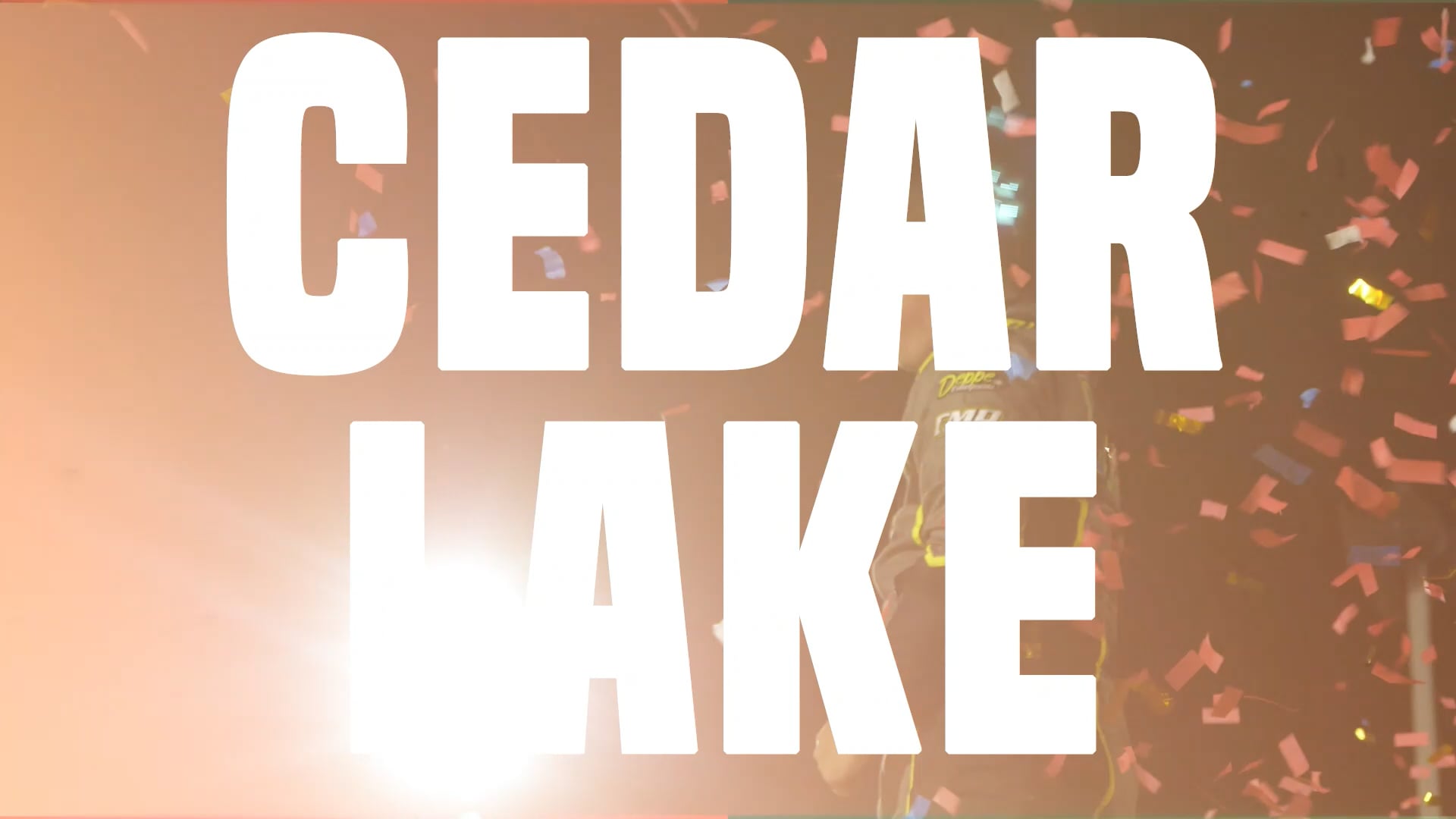 Cedar Lake Speedway Masters Promo 2025