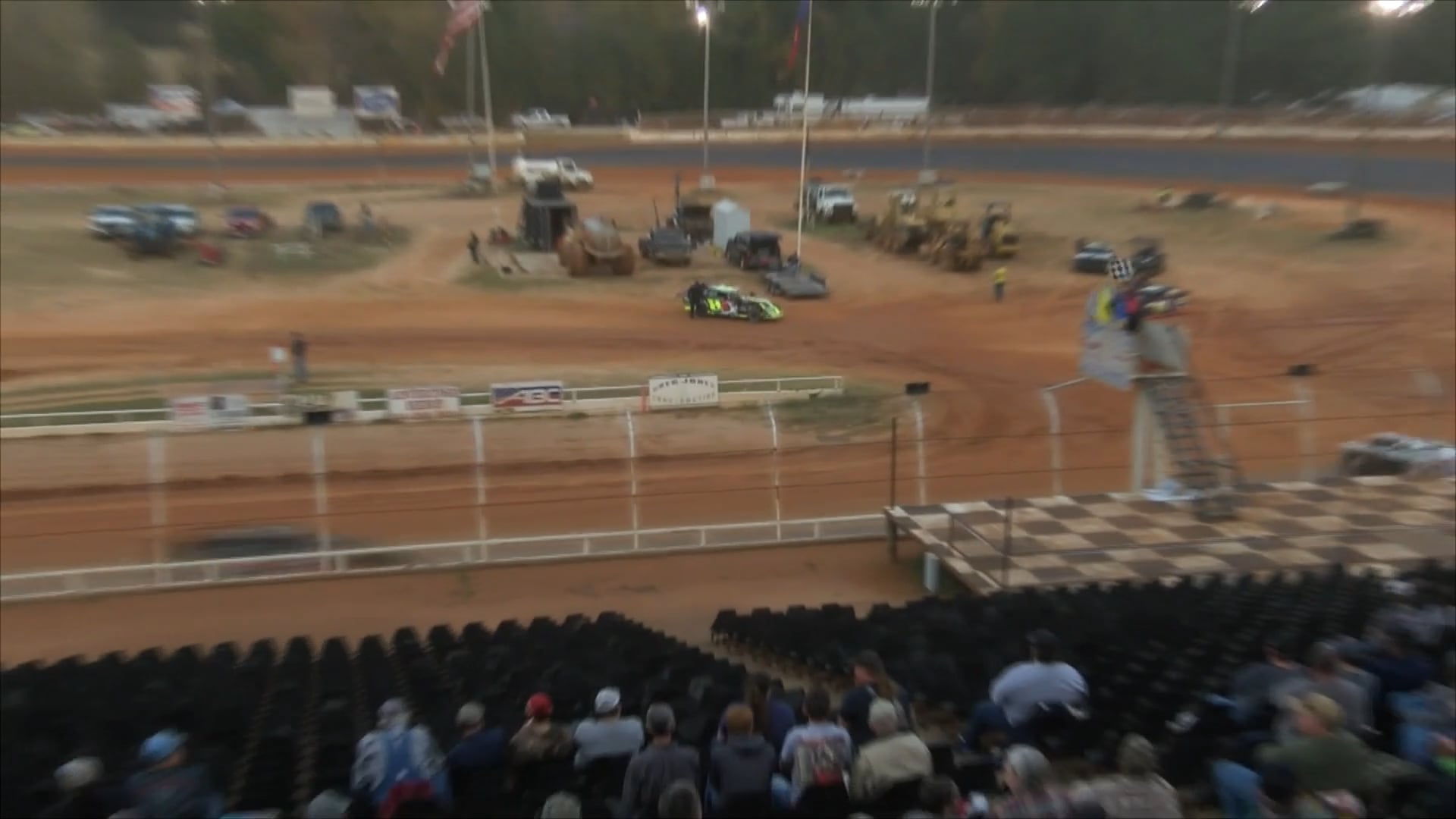 USRA Modified Heats at Lone Star Speedway 11-24-18