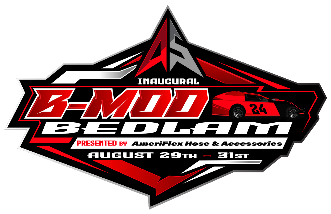Stream Archive USRA B-Mod Bedlam Arrowhead Speedway 8/31/24