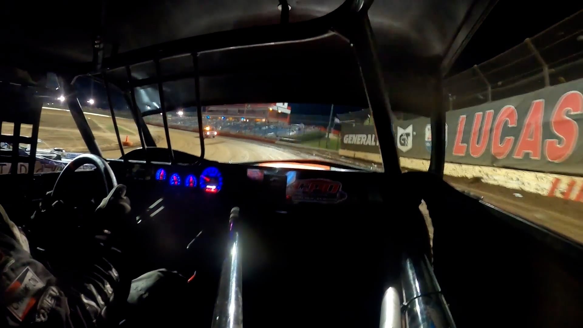 Myles Michehl USRA Stock Car In Car Lucas Oil Speedway 10/9/21