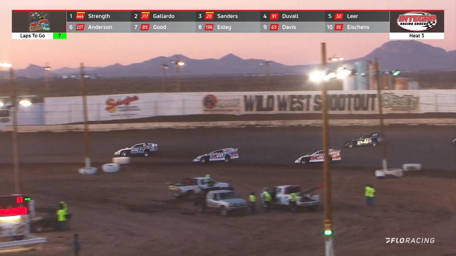 Wild West Shootout Modified Heats Arizona Speedway 1/16/21