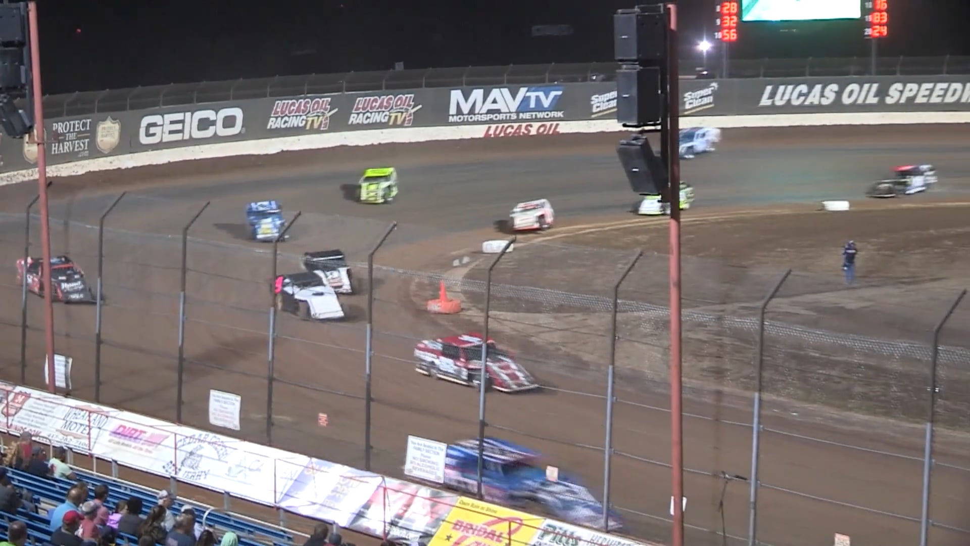 USRA B-Mod Clash A-Main Lucas Oil Speedway 10/10/20