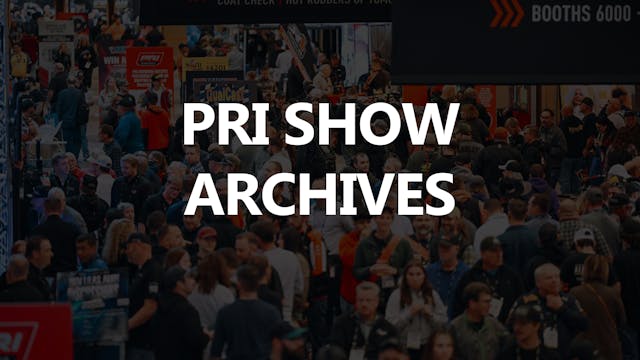 PRI Show Archive