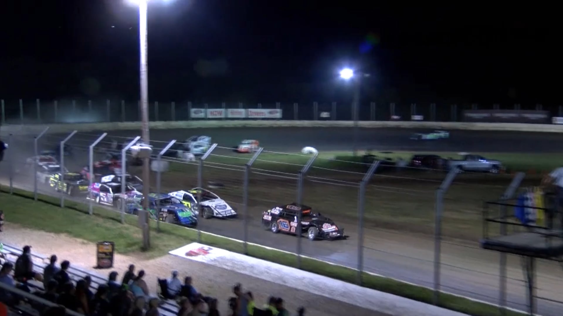 NASCAR B-Mod A-Main Humboldt Speedway 8/3/18