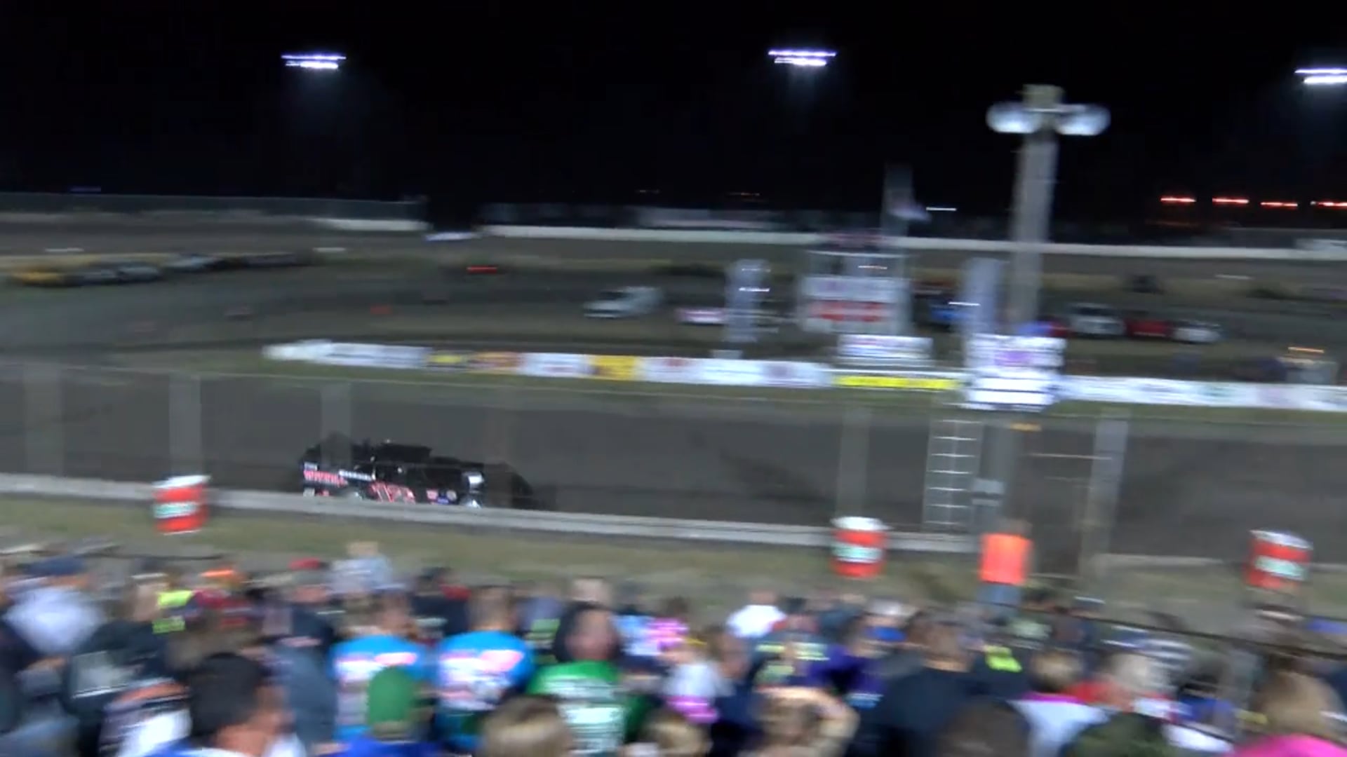 UMP Late Model Heats Tri-City Speedway 9/30/17