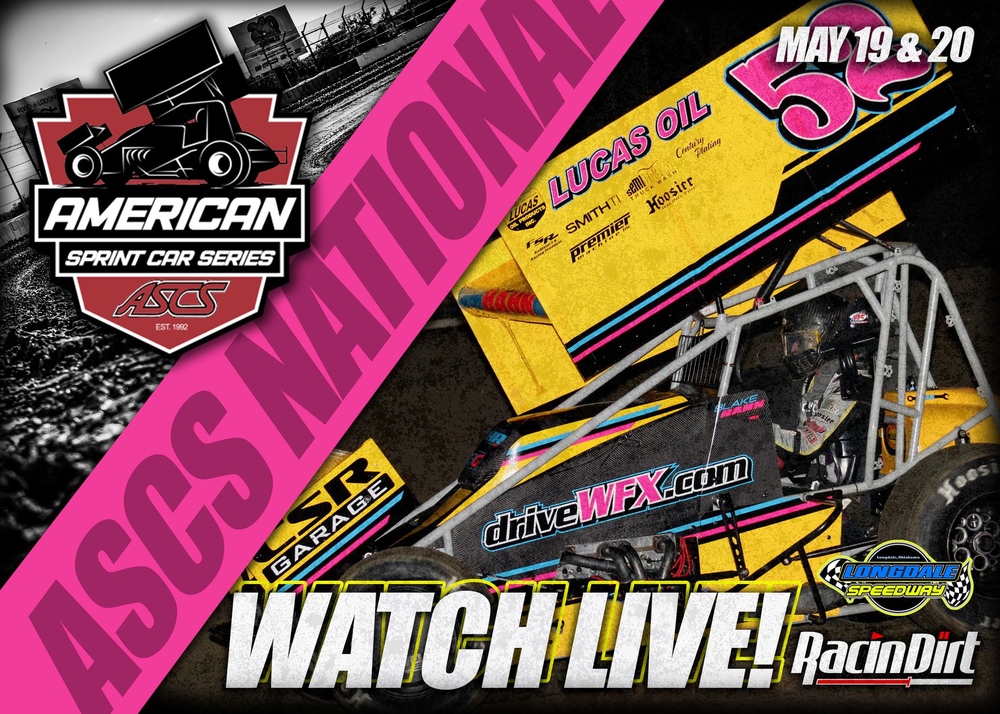 Stream Archive ASCS National Longdale Speedway 5/20/23 - Part 2