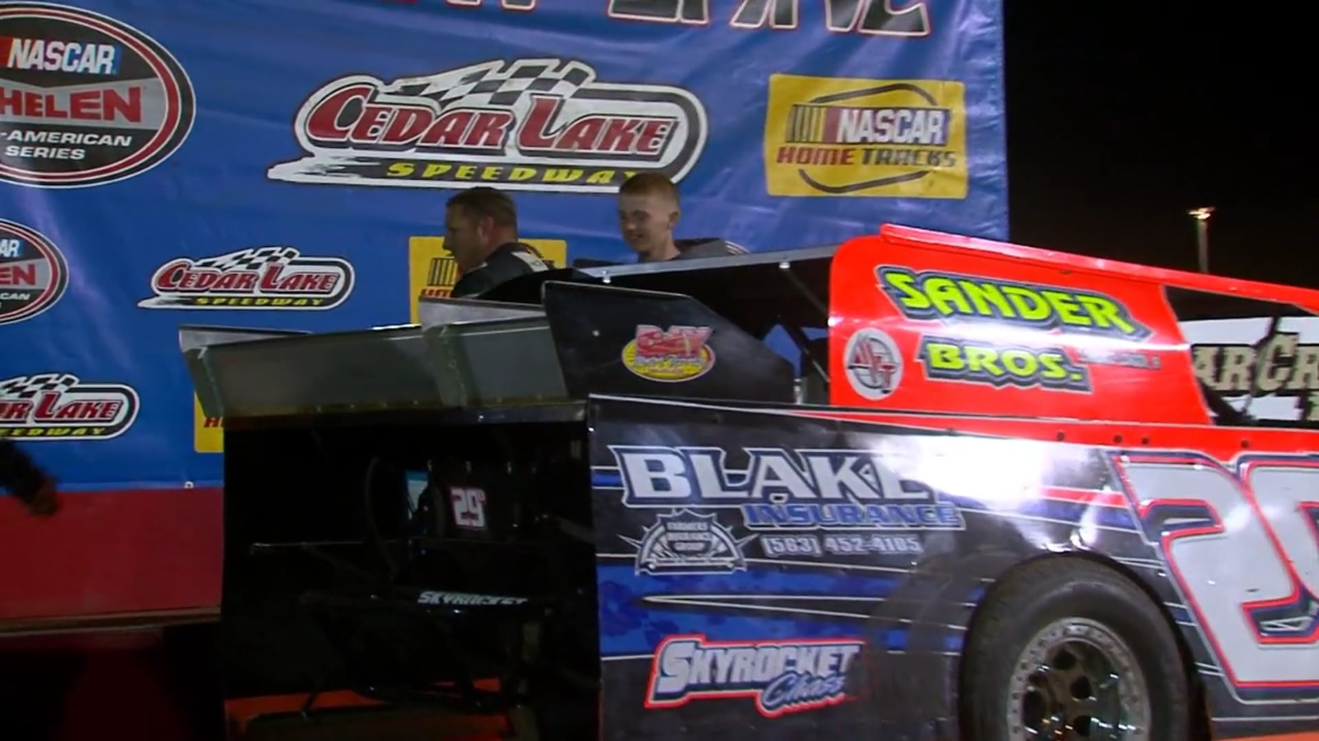 USMTS A Main Cedar Lake Speedway 6/13/14