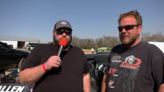 Battle at the Bullring Pre-Race Interviews Humboldt Speedway 4/12/24