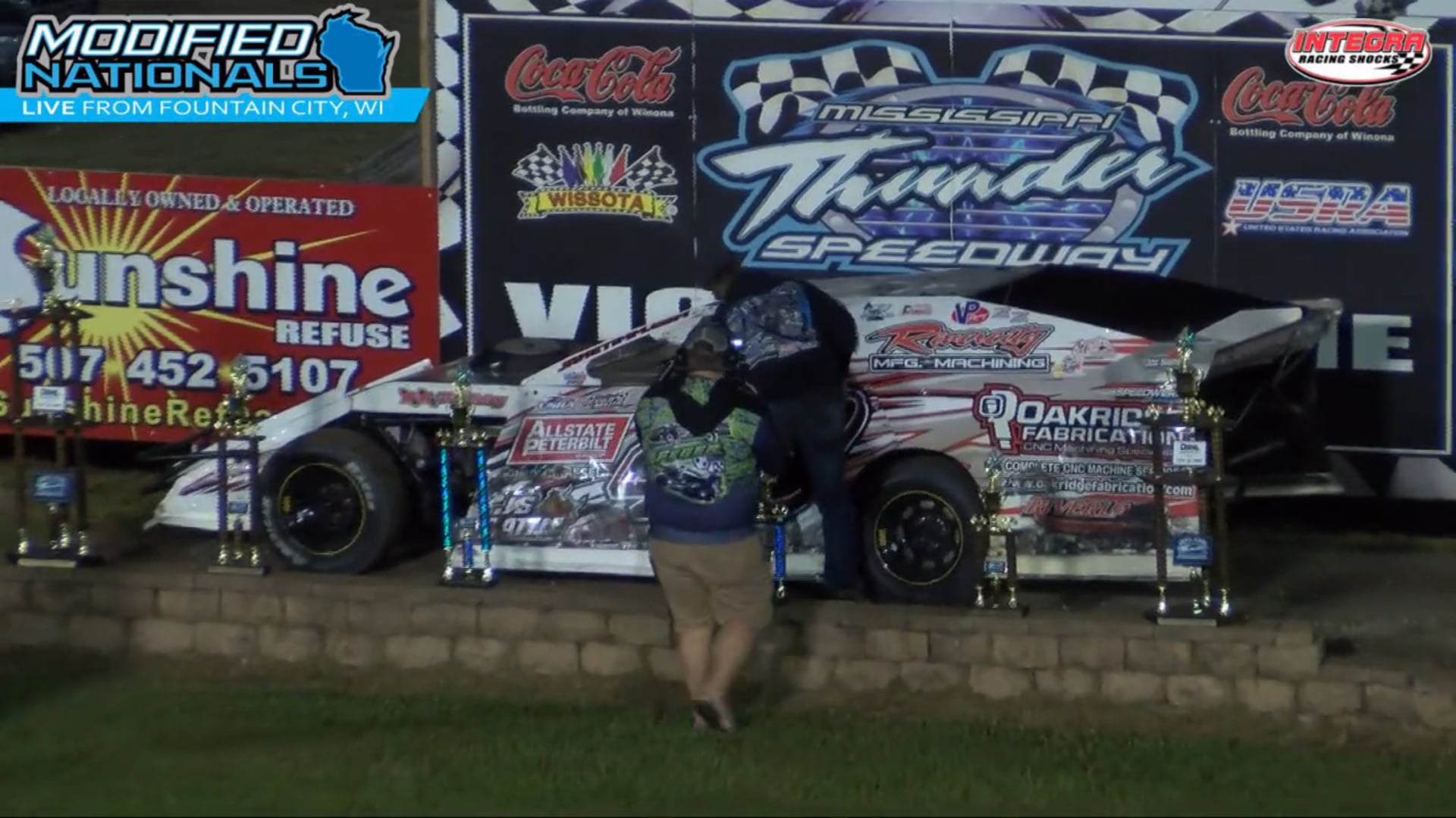 USRA Modified Nationals A-Main Mississippi Thunder Speedway 9/7/17