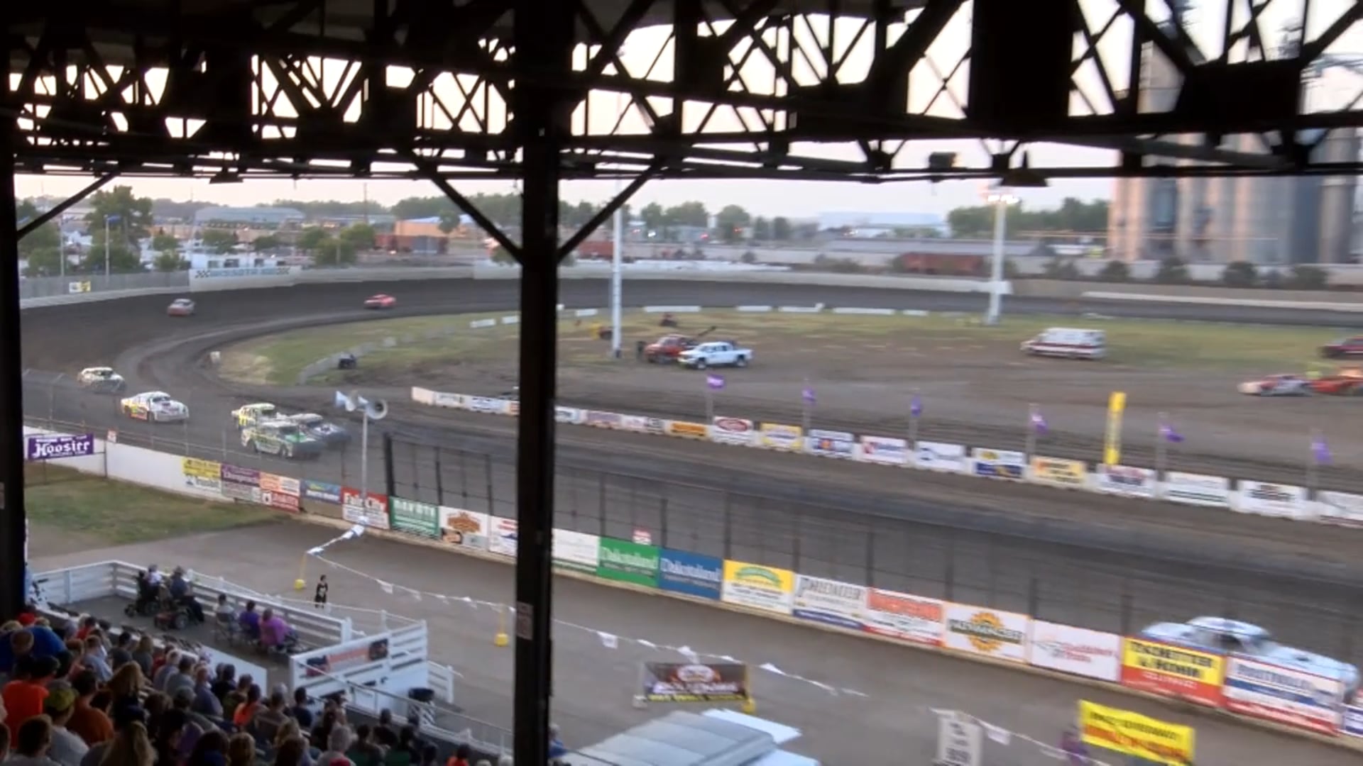 Wissota 100 Late Model Heats 9/14/17