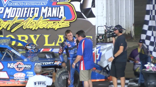 Nick Hoffman Modified Mania Post Race Interview Tri-City 9/27/19