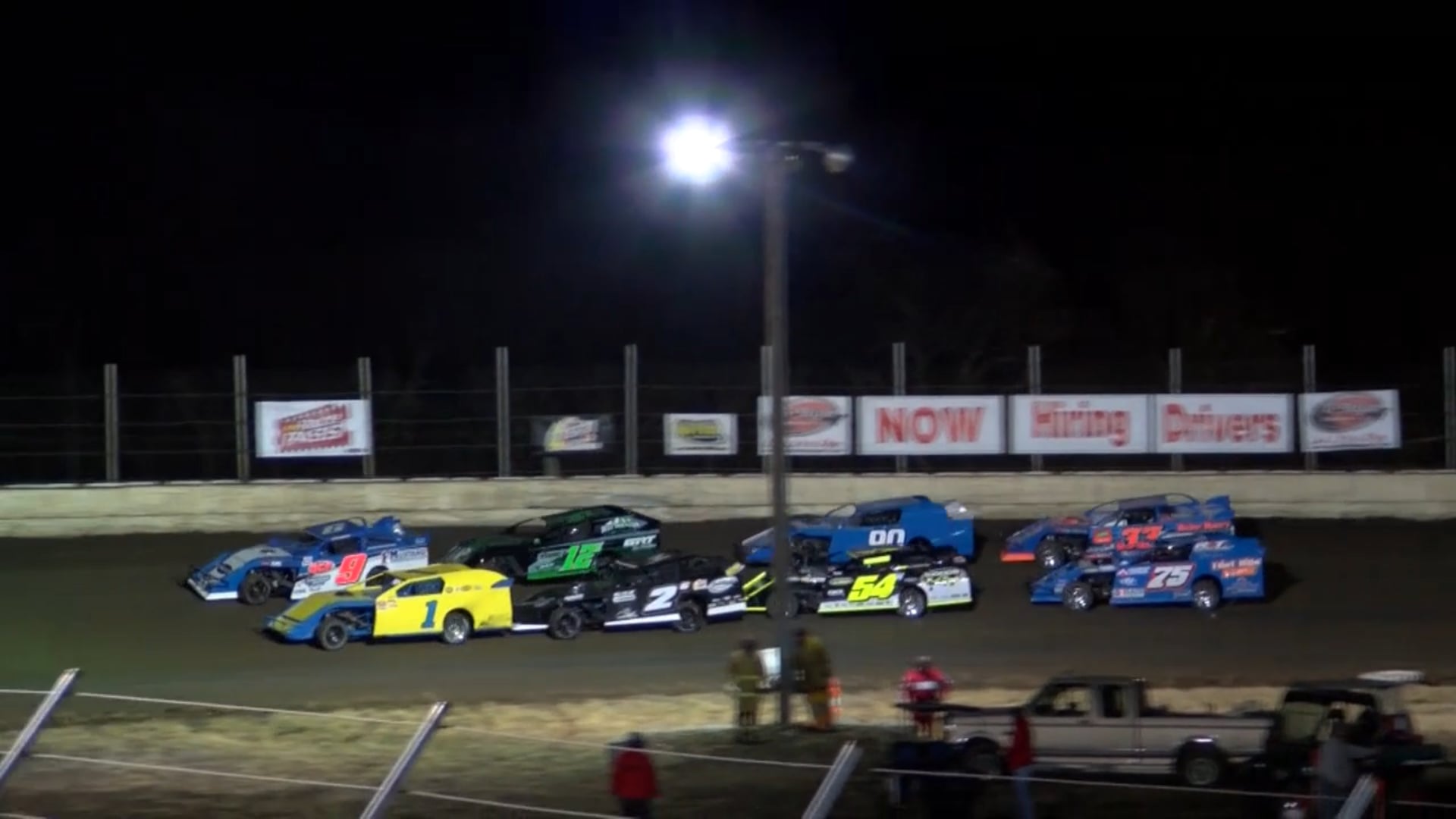 NASCAR Modified Heats Humboldt Speedway 3/1/18