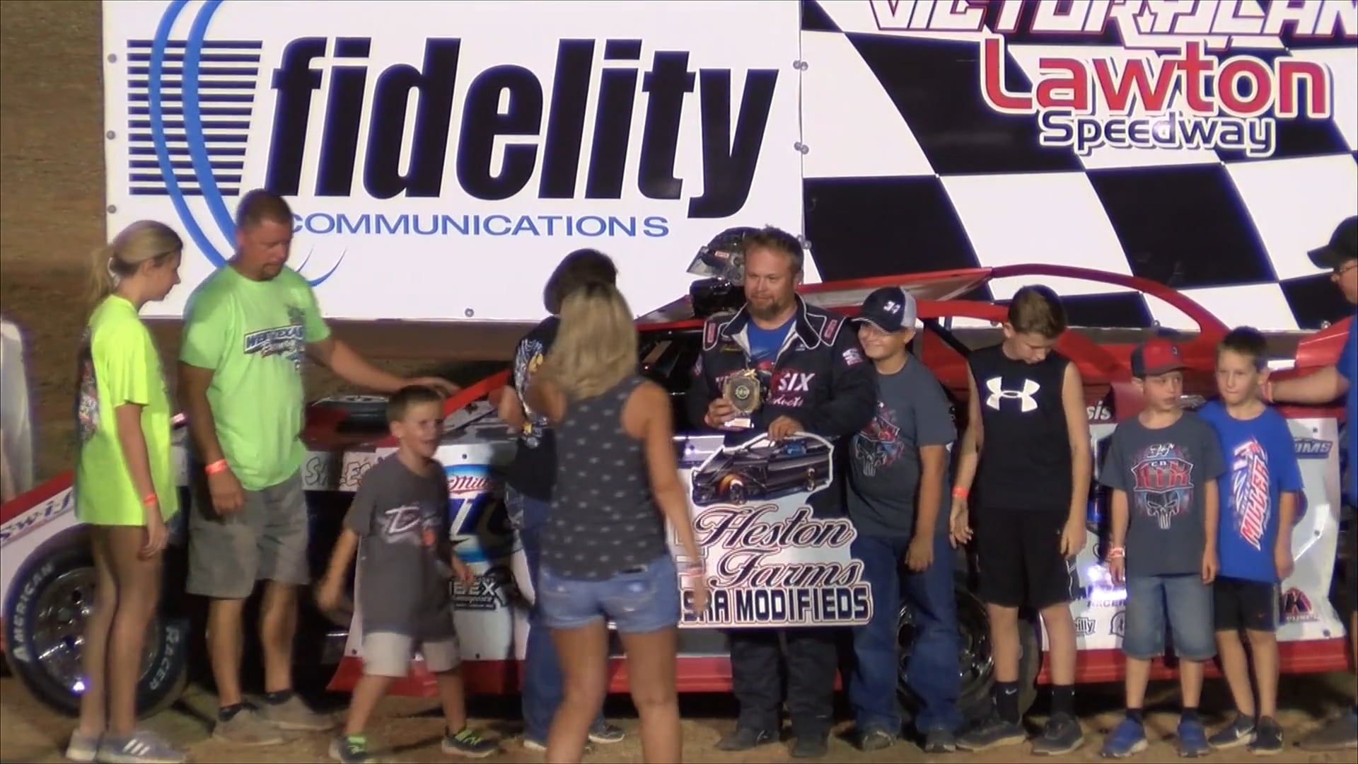 USRA Modified A-main At Lawton Speedway 8-11-18