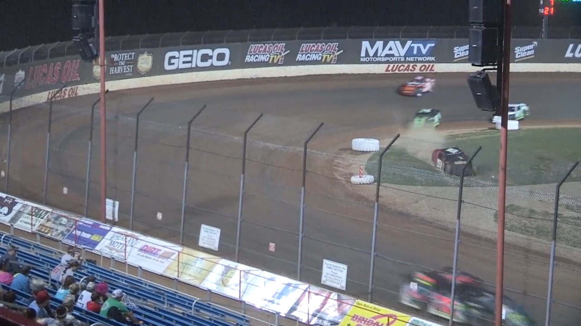 USRA Modified A-Main Lucas Oil Speedway 8/18/18