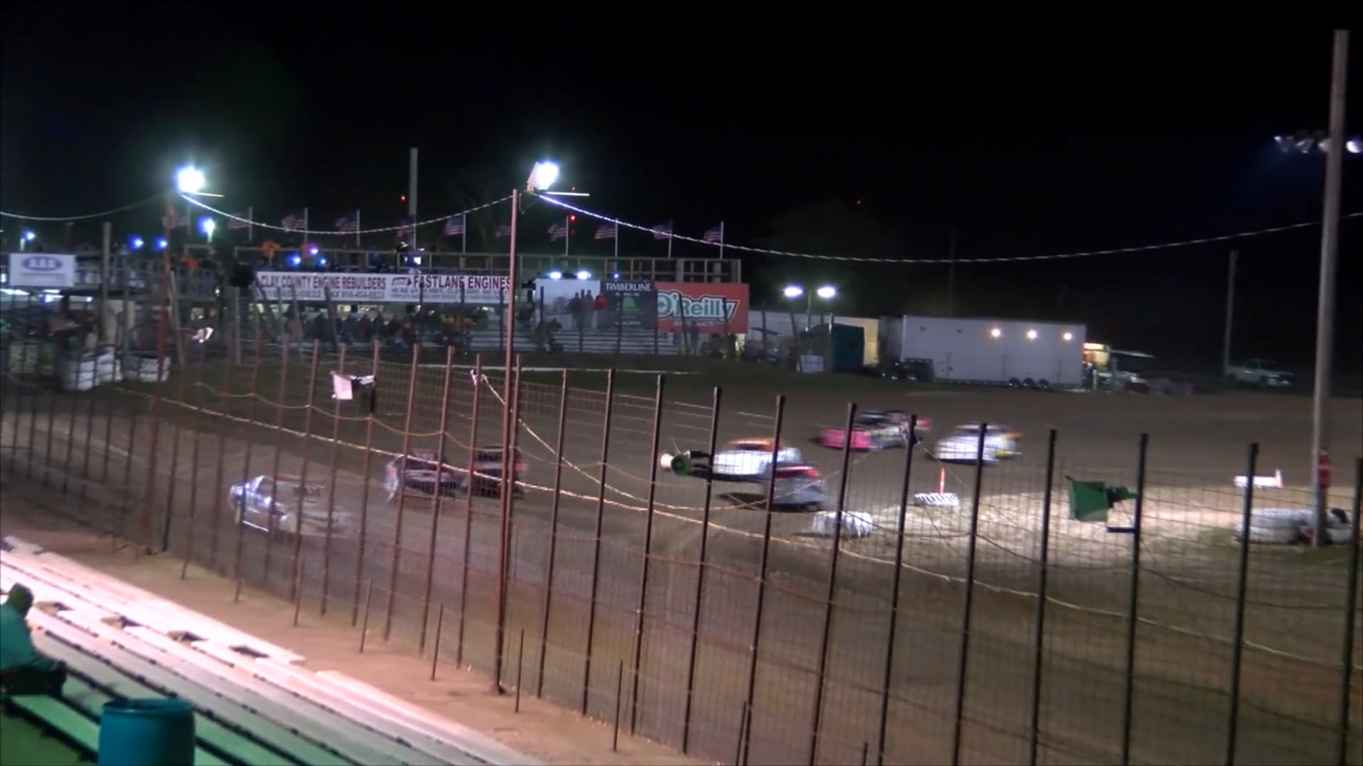 USRA Stock Car Heats I-35 Speedway 10-18-18
