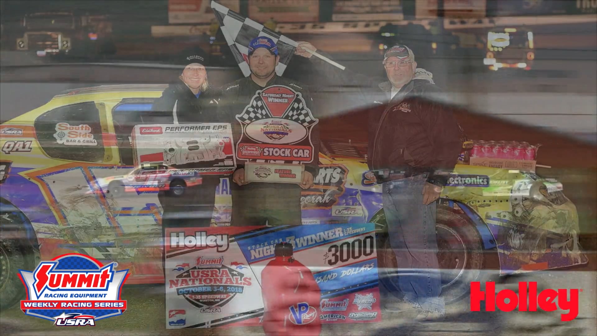 USRA Stock Car Champ Hovden 2018