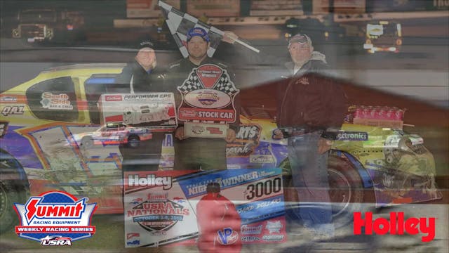 USRA Stock Car Champ Hovden 2018