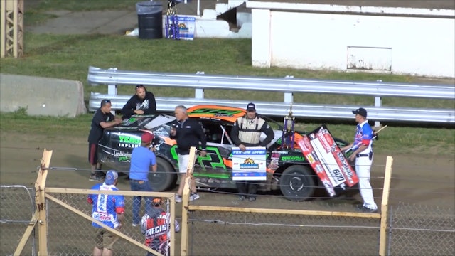 USRA Stock Car A-Main at Kansas State Fairgrounds Speedway 4-26-19