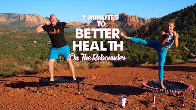 5 Minutes to Better Health in 30 Days on the Rebounder - Day 10 RADICAL ROOKIES