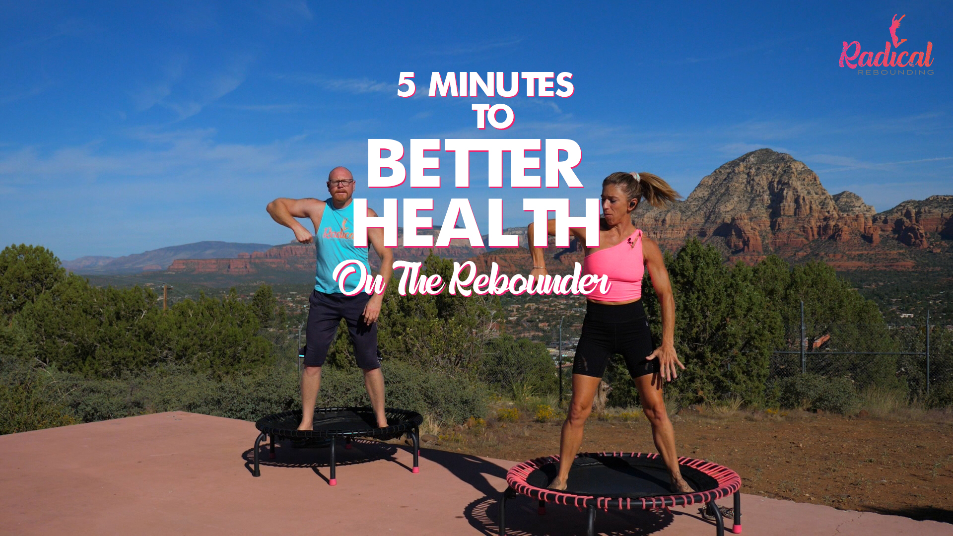 5 Minutes to Better Health in 30 Days on the Rebounder - Day 4 RADICAL ROOKIES
