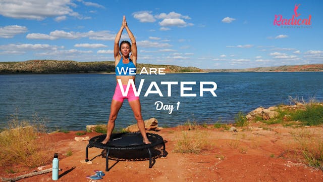 Day 1 - We Are Water - Ease Into The Flow 7 Day Challenge