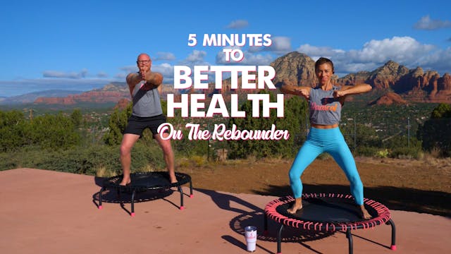 5 Minutes to Better Health in 30 Days on the Rebounder - Day 12 RADICAL ROOKIES