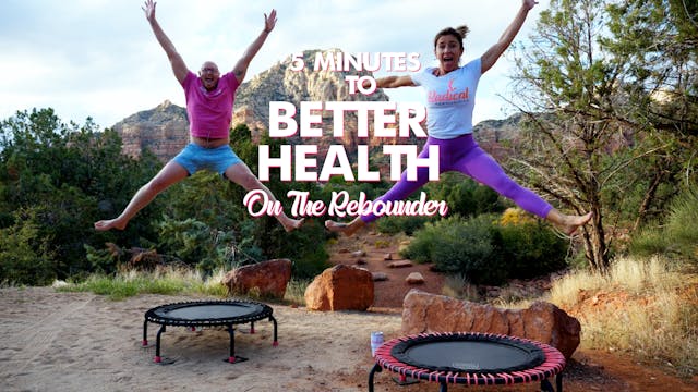 5 Minutes to Better Health in 30 Days on the Rebounder Day 14 - RADICAL ROOKIES