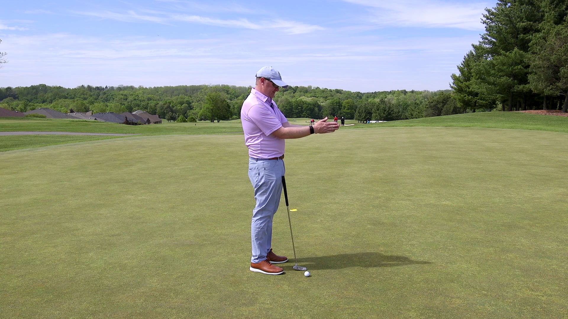 Putting Forearm Position