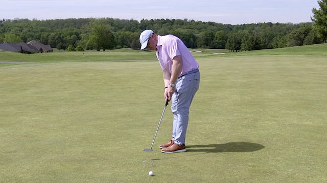 Putting Two Tee Drill