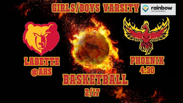 AHS Basketball vs Labette County - Pa...
