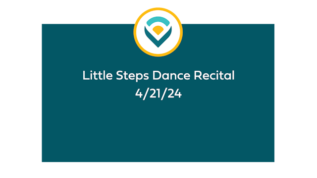 Little Steps Dance Recital 4/21/24