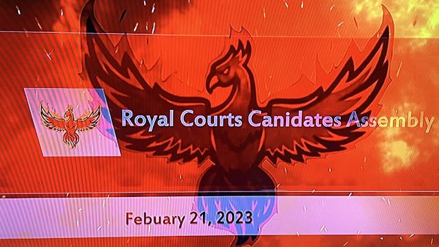 Royal Courts Candidate Announcement C...