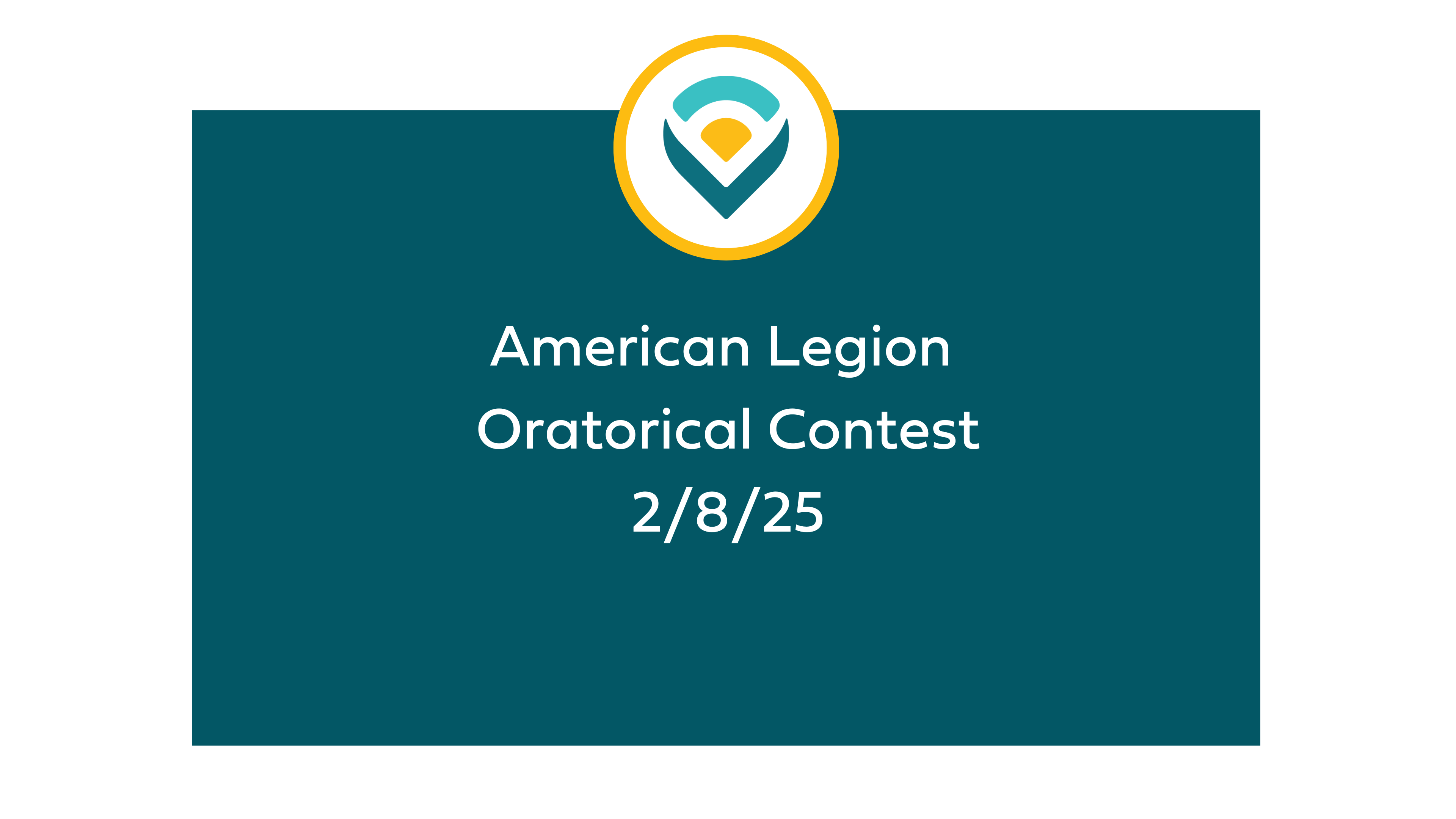 American Legion Oratorical Contest 2025