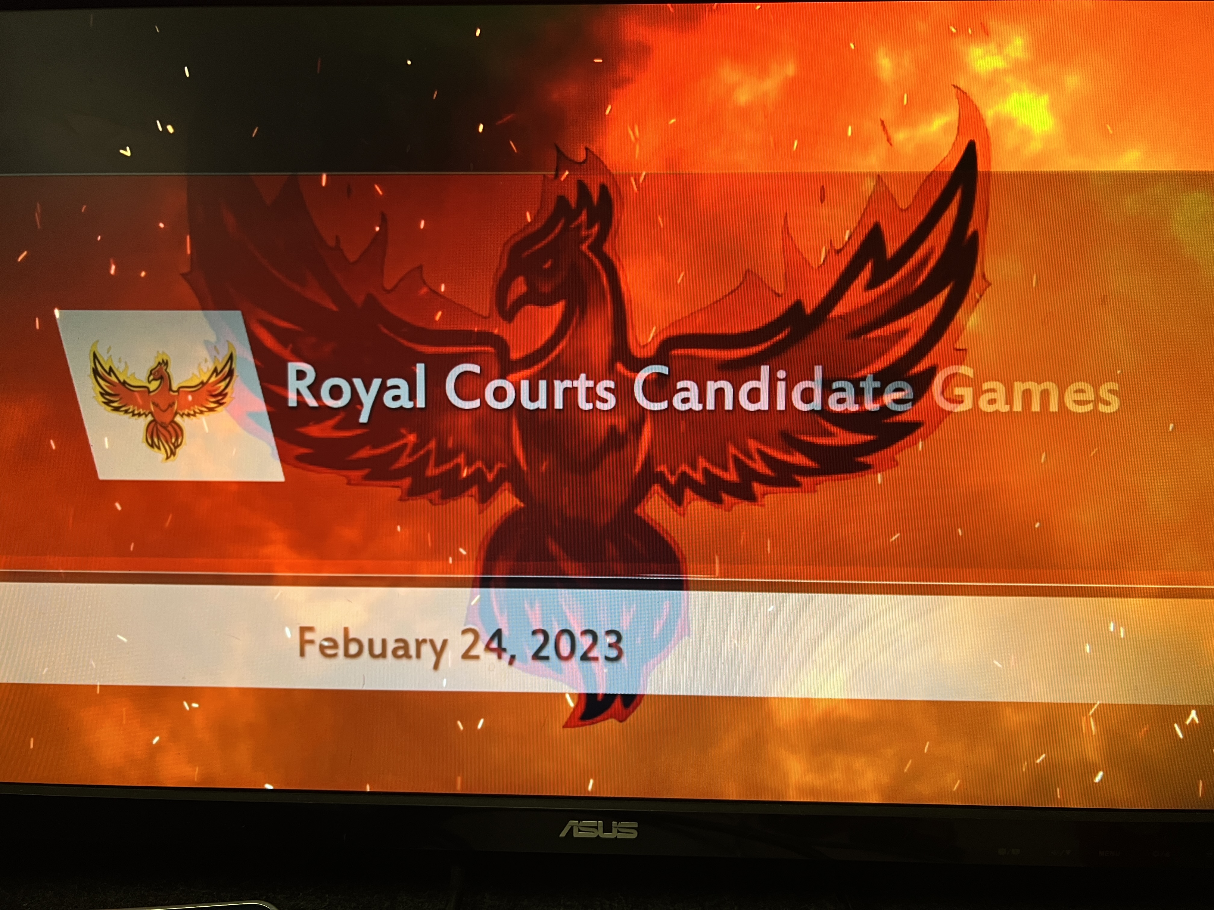 2/24/23 Royal Courts Candidate Games 