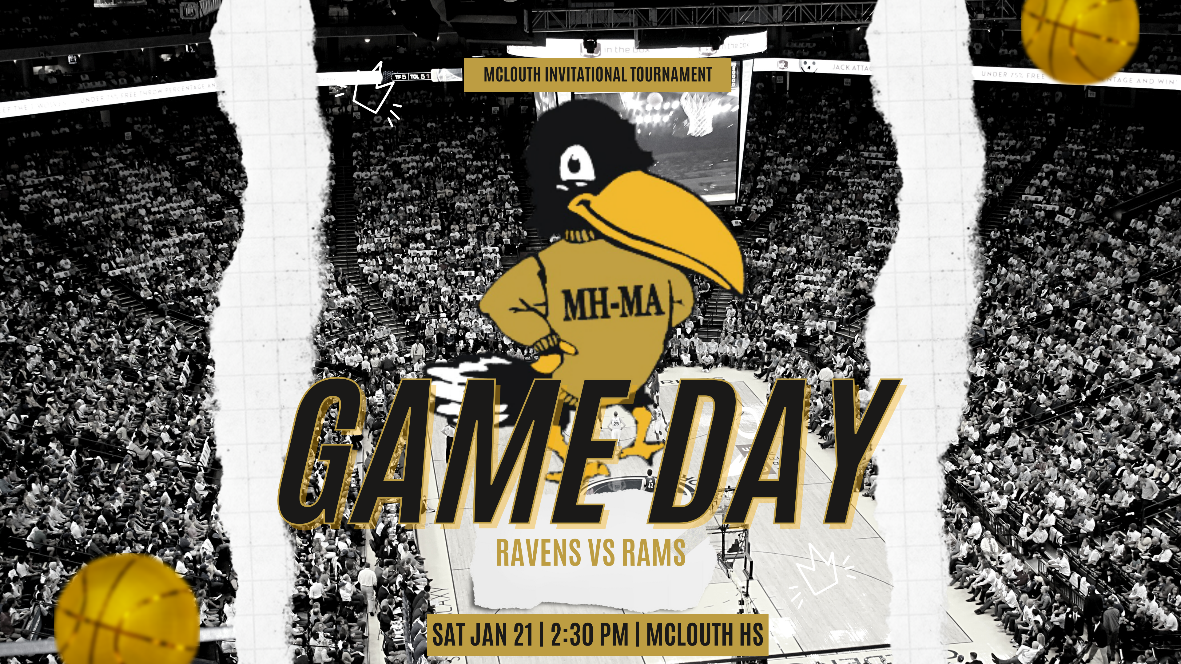 MHMA Varsity Boys Basketball vs Pleasant Ridge (MIT 3rd Place) 1/21/23