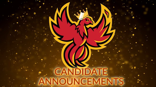 AHS Royal Courts Candidate Announcements