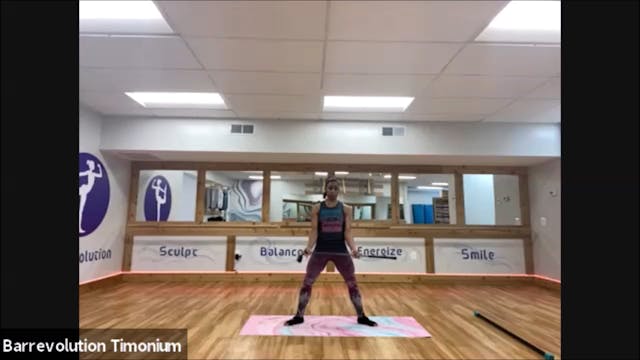 8 Min Raise the Barre workout w Linay...