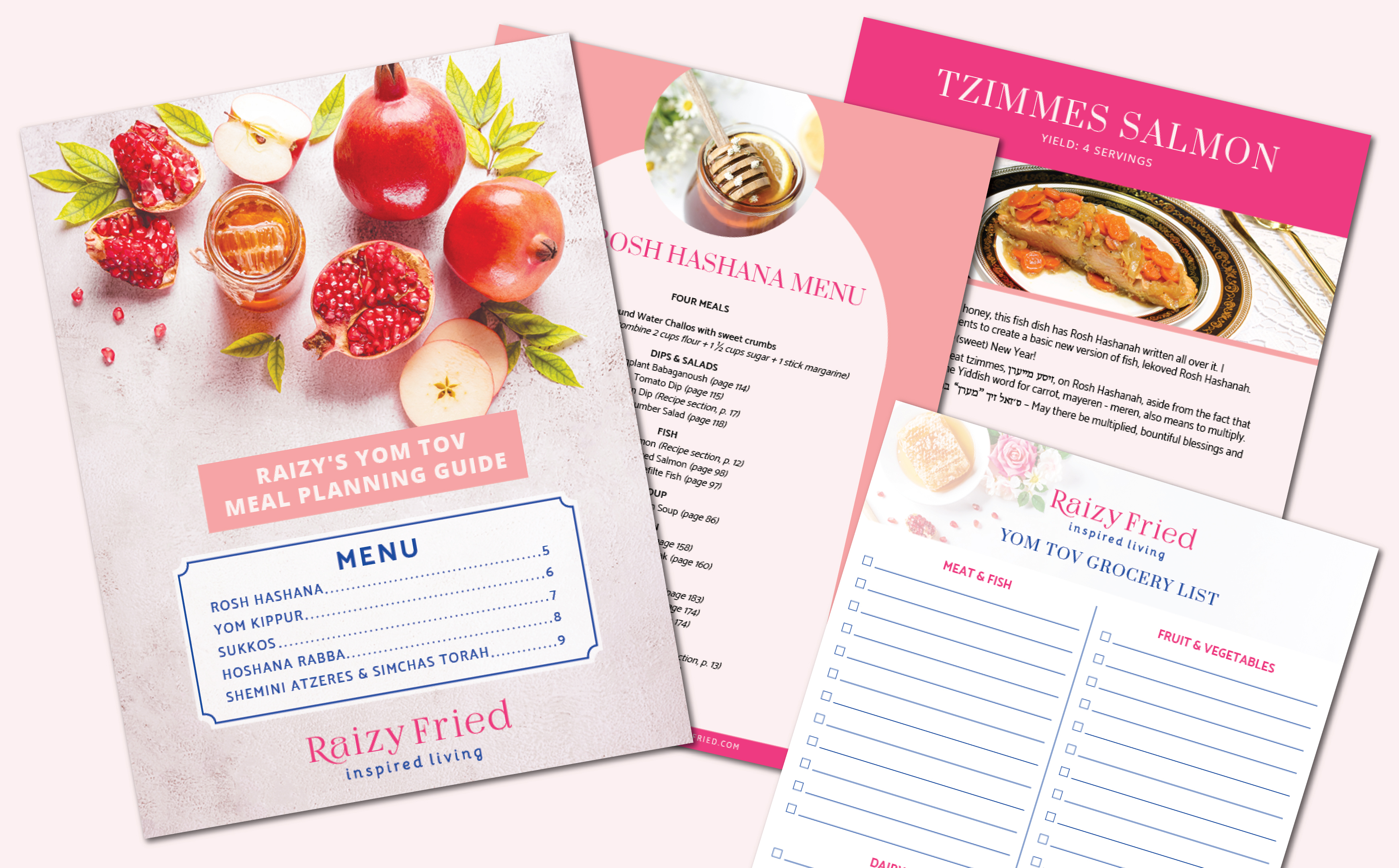 Raizy's Yom Tov Meal Planning Guide