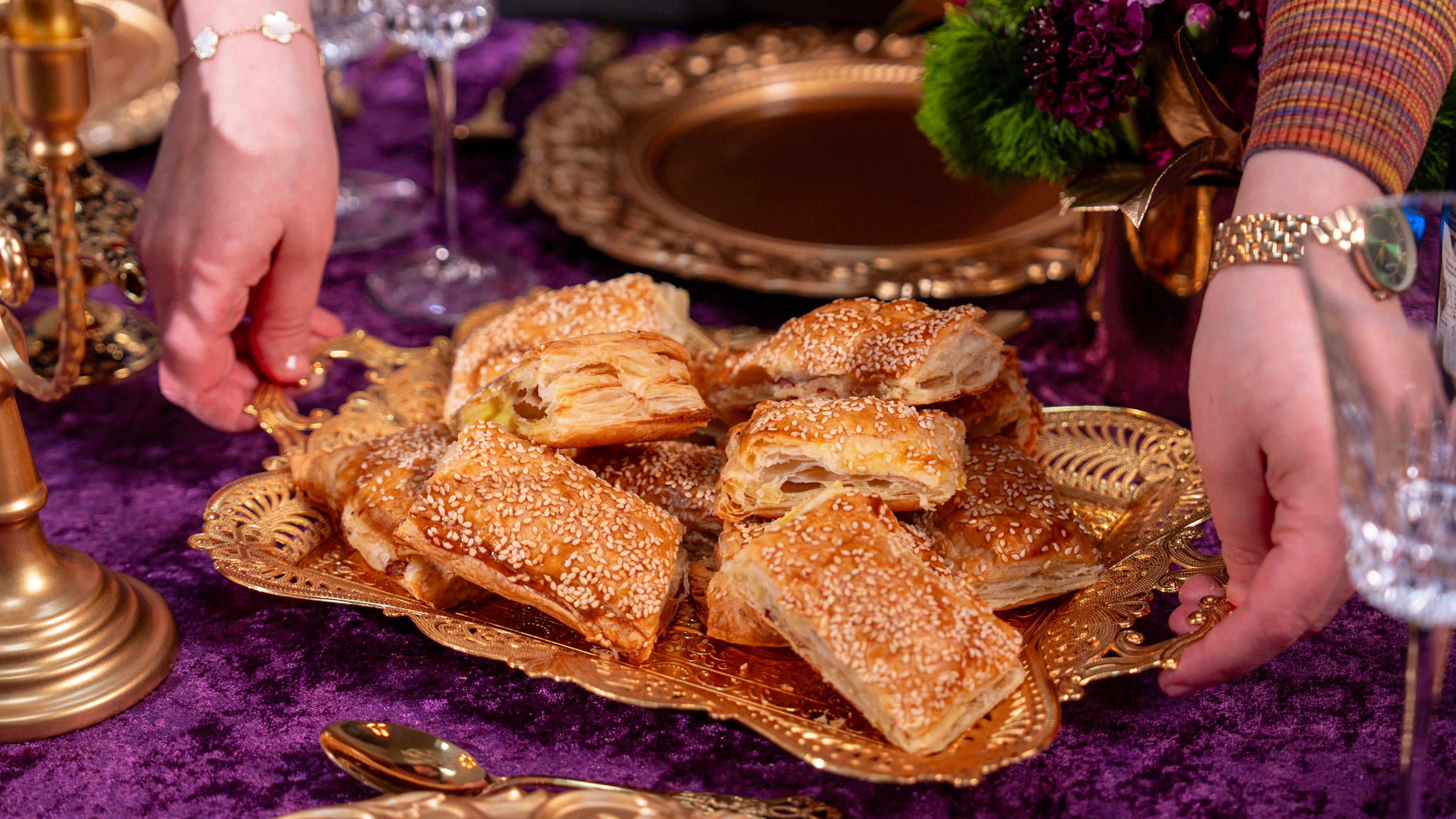 Pastrami Cabbage Bourekas Recipe 