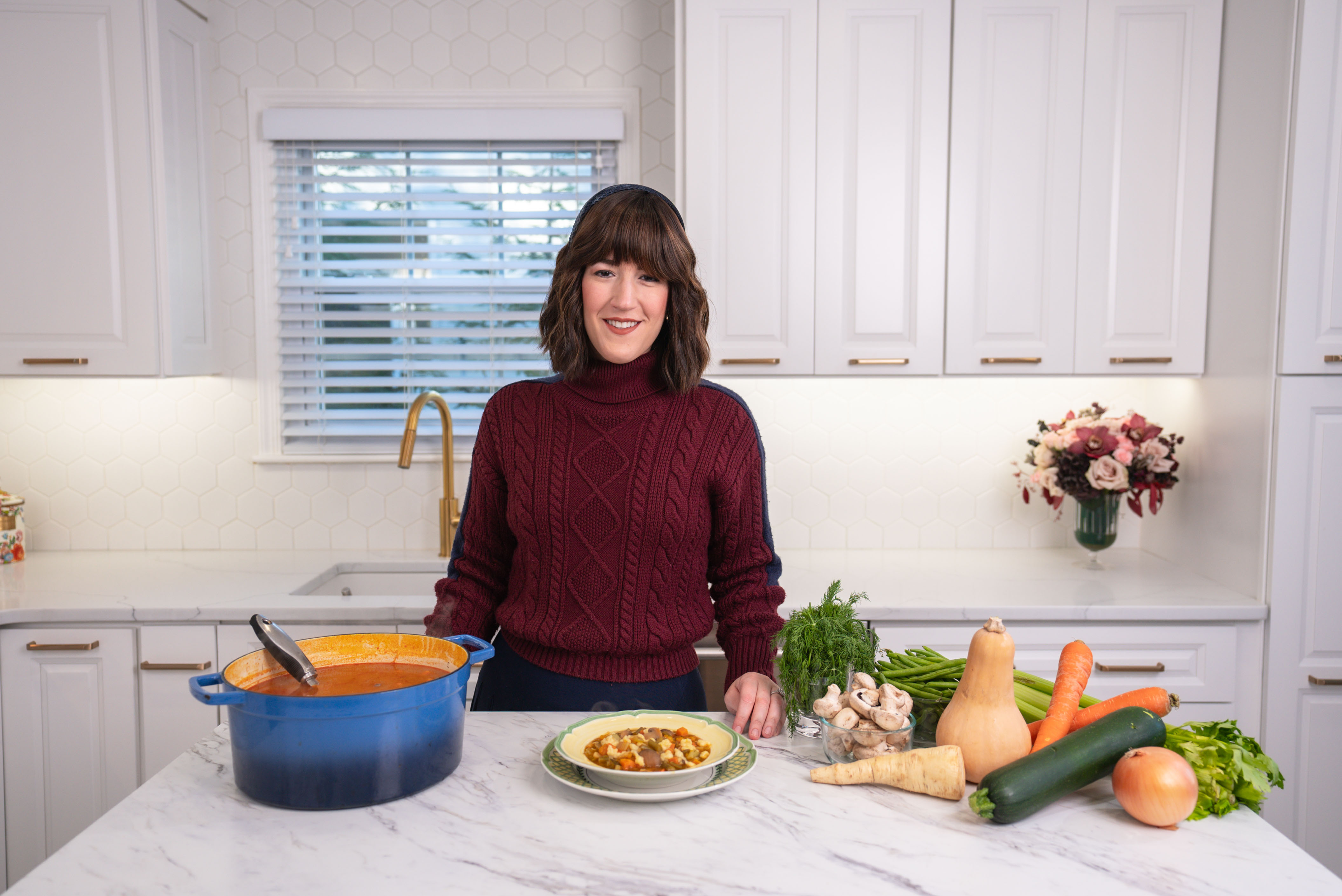 Hearty Vegetable Soup with Nokedli