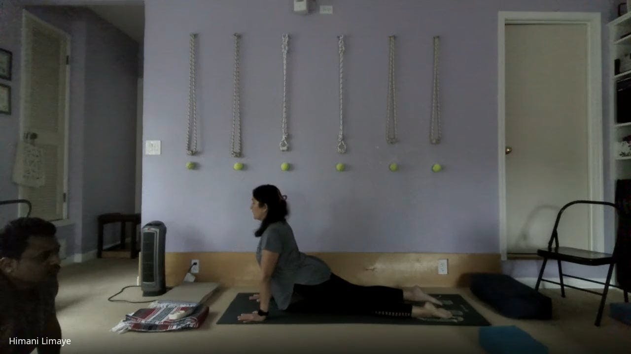 Suryanamaskar steps with variations