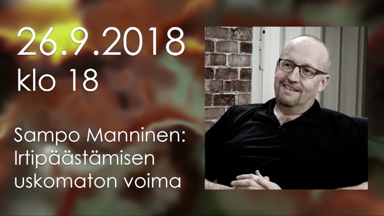 RTV:n luennolla sarjassa Sampo Manninen