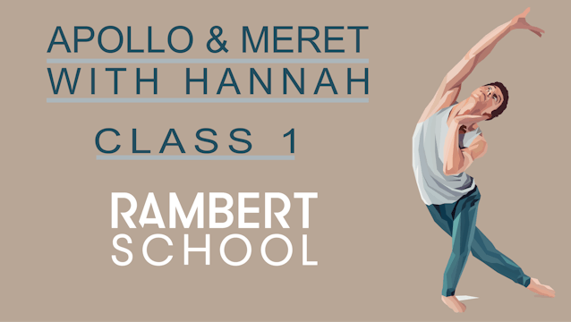 Apollo & Meret Class 1 with Hannah Kidd (12-16 yrs)
