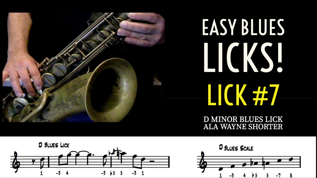 Easy Blues Lick #7