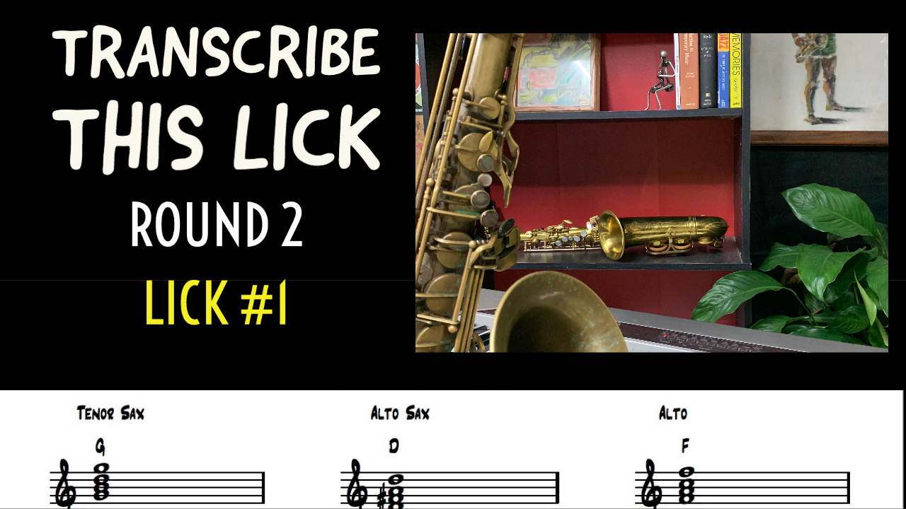 Transcribe This Lick Round 2! - Lick #1