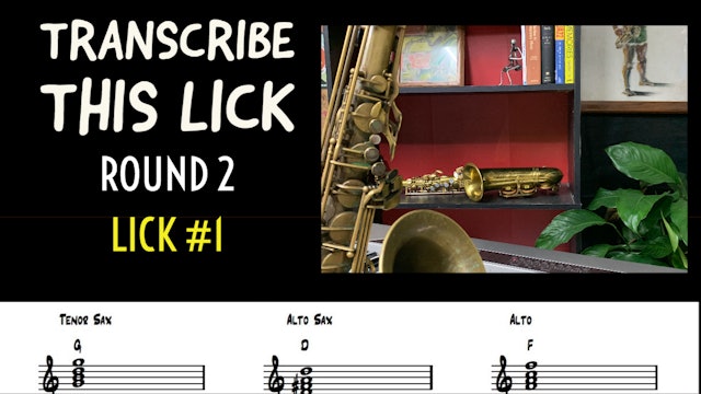 Transcribe This Lick Round 2! - Lick #1